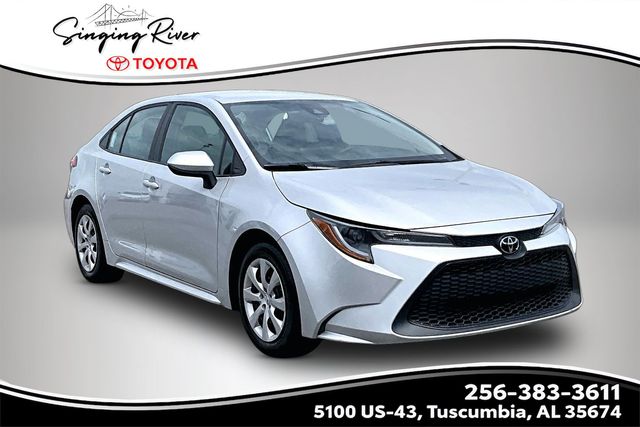 Classic Silver Metallic 2022 Toyota Corolla LE FWD Sedan Front-Wheel Drive Continuously Variable Transmission