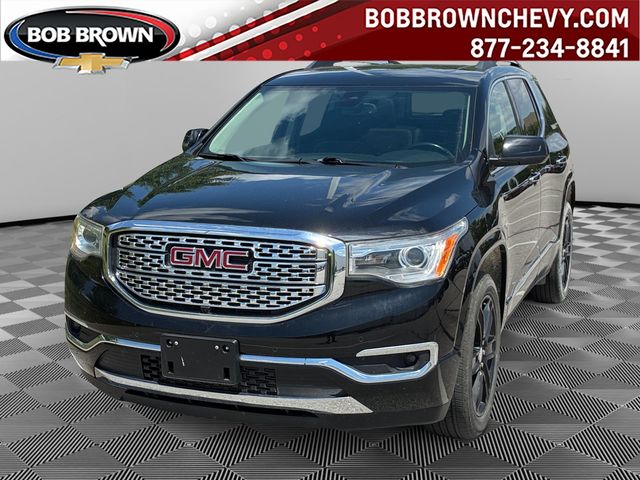 Black (Ebony Twilight Metallic) 2019 GMC Acadia SUV / Crossover Four-Wheel Drive 6-Speed Automatic