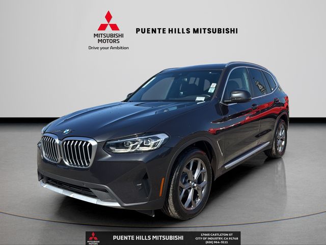 Gray (Dark Graphite Metallic) 2022 BMW X3 SUV / Crossover Rear-Wheel Drive 8-Speed Automatic