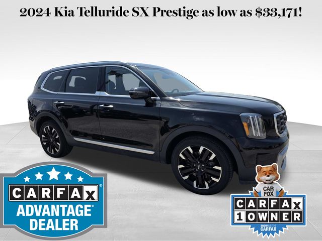 Ebony Black 2024 Kia Telluride SUV / Crossover All-Wheel Drive 8-Speed Automatic