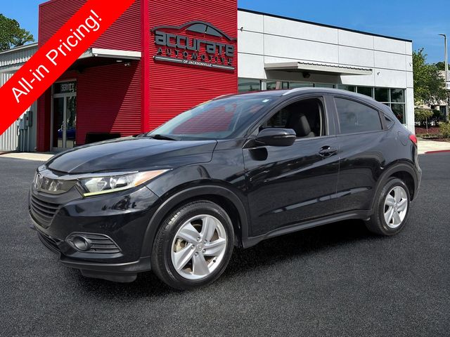Crystal Black Pearl 2019 Honda HR-V SUV / Crossover Front-Wheel Drive Continuously Variable Transmission