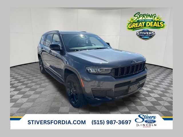 Baltic Gray Metallic Clearcoat 2023 Jeep Grand Cherokee L Altitude 4WD SUV / Crossover Four-Wheel Drive 8-Speed Automatic