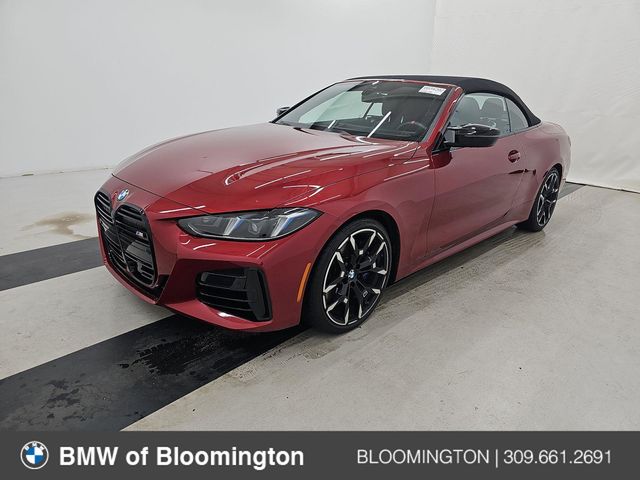 Vegas Red Metallic 2025 BMW 4 Series M440i Convertible RWD Convertible Rear-Wheel Drive 8-Speed Automatic