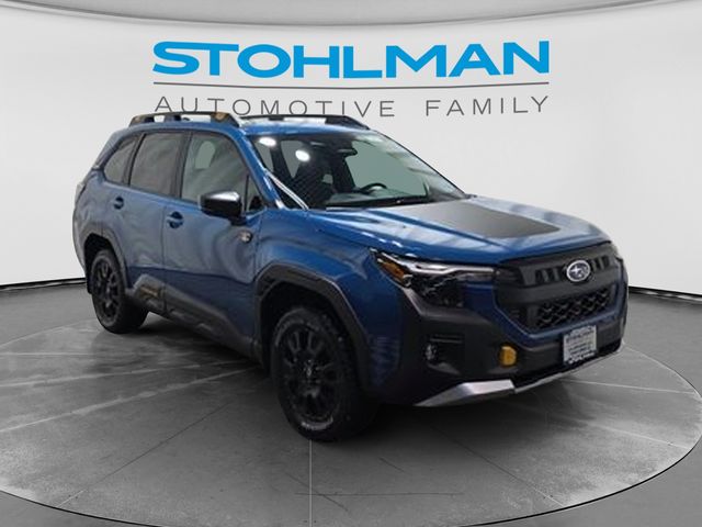 Geyser Blue 2026 Subaru Forester Wilderness Crossover AWD SUV / Crossover All-Wheel Drive Continuously Variable Transmission