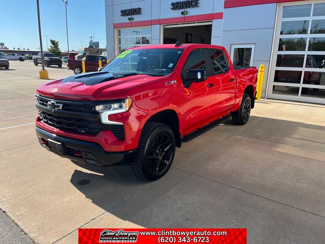 Red Hot 2022 Chevrolet Silverado 1500 Pickup Truck Four-Wheel Drive Automatic