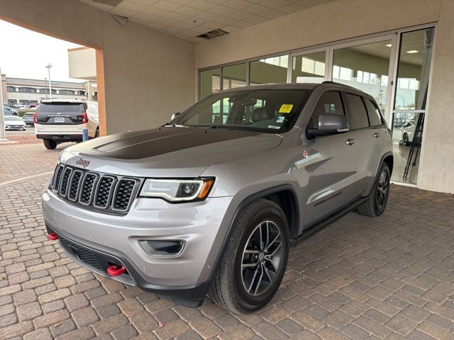 Billet Silver Metallic Clearcoat 2017 Jeep Grand Cherokee Trailhawk 4WD SUV / Crossover Four-Wheel Drive 8-Speed Automatic