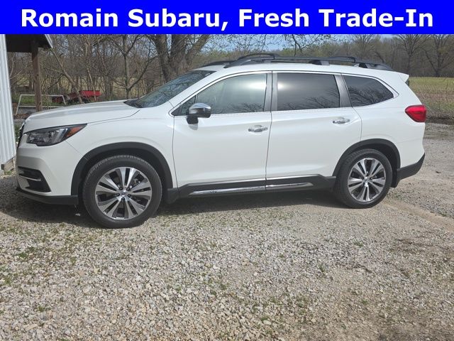 Crystal White Pearl 2019 Subaru Ascent Touring 7-Passenger AWD SUV / Crossover All-Wheel Drive Continuously Variable Transmission