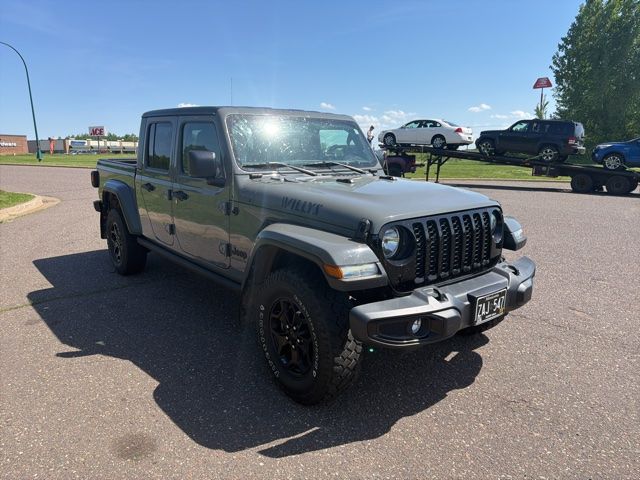 2021 Sting-Gray Clearcoat Jeep Gladiator Willys 4X4 Truck