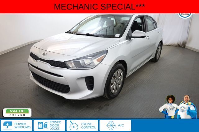 Silky Silver 2018 Kia Rio S Sedan Front-Wheel Drive 6-Speed Automatic