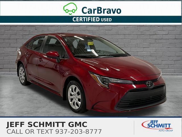Red (Ruby Flare Pearl) 2026 Toyota Corolla Sedan Front-Wheel Drive Continuously Variable Transmission