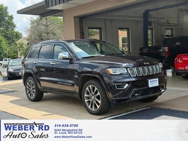 Black 2018 Jeep Grand Cherokee SUV / Crossover Four-Wheel Drive 8-Speed Automatic