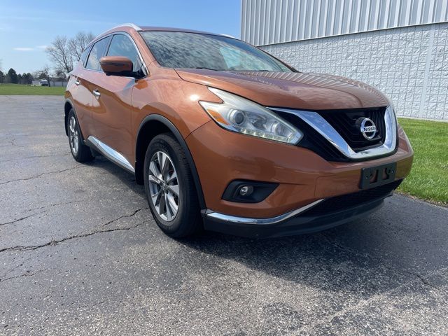 Pacific Sunset Metallic 2017 Nissan Murano SL AWD SUV / Crossover All-Wheel Drive Continuously Variable Transmission