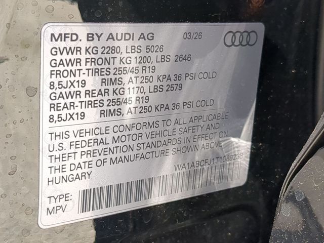 new 2026 Audi Q3 car, priced at $49,970
