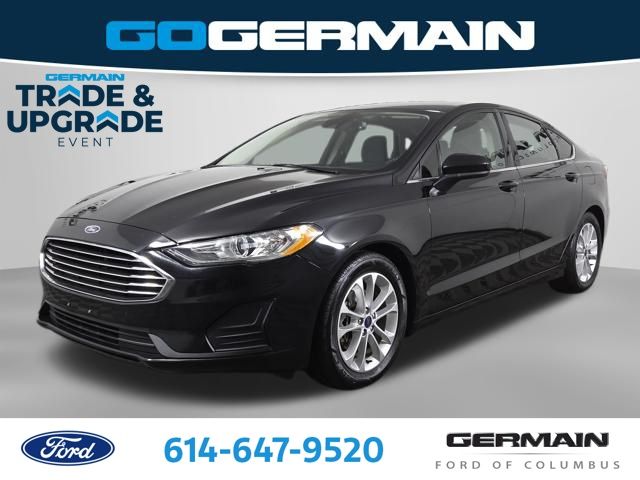 Agate Black 2019 Ford Fusion SE Sedan Front-Wheel Drive 6-Speed Automatic