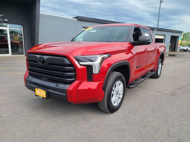 Red 2023 Toyota Tundra Pickup Truck Four-Wheel Drive Automatic