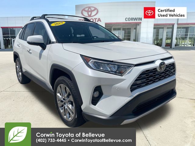 White (Blizzard Pearl) 2019 Toyota RAV4 SUV / Crossover Front-Wheel Drive 8-Speed Automatic