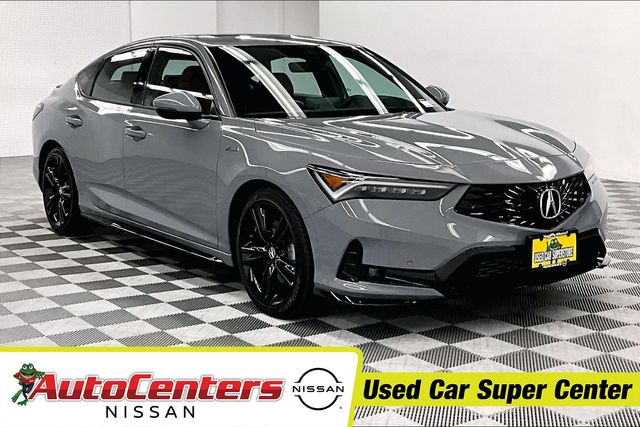 Urban Gray Pearl 2026 Acura Integra FWD with Technology and A-SPEC Package Sedan Front-Wheel Drive Continuously Variable Transmission