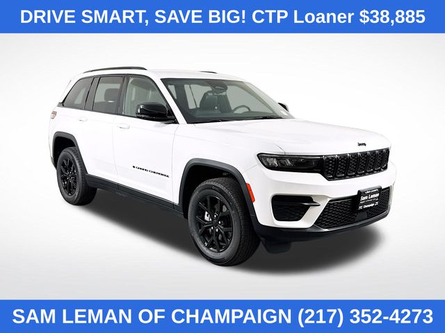 Bright White Clearcoat 2025 Jeep Grand Cherokee SUV / Crossover Four-Wheel Drive 8-Speed Automatic