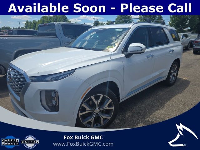 Hyper White 2021 Hyundai Palisade Limited AWD SUV / Crossover All-Wheel Drive 8-Speed Automatic