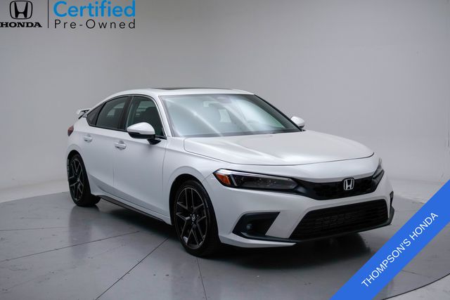 Platinum White Pearl 2024 Honda Civic Hatchback Hatchback Front-Wheel Drive 6-Speed Manual