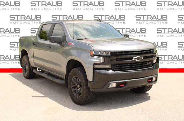 Gray (Steel Metallic) 2021 Chevrolet Silverado 1500 Pickup Truck Four-Wheel Drive Automatic