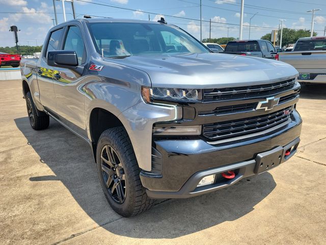 Gray (Satin Steel Metallic) 2022 Chevrolet Silverado 1500 Pickup Truck Four-Wheel Drive Automatic