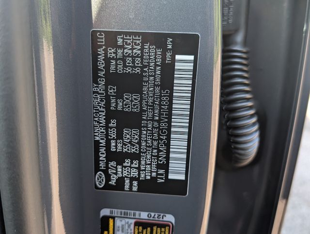 2027 Hyundai Santa Fe Hybrid Calligraphy Gray at DeMontrond Gulf Freeway