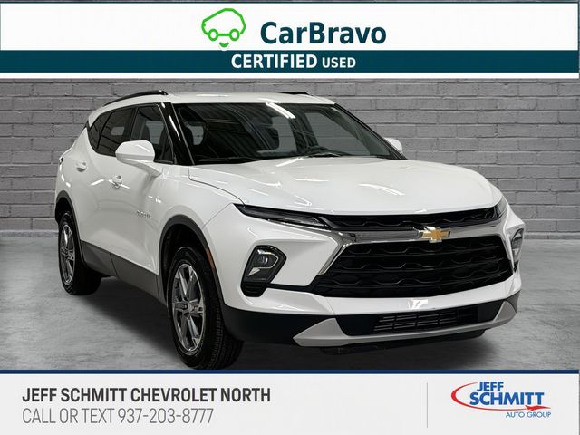 Summit White 2024 Chevrolet Blazer SUV / Crossover Front-Wheel Drive 9-Speed Automatic Overdrive
