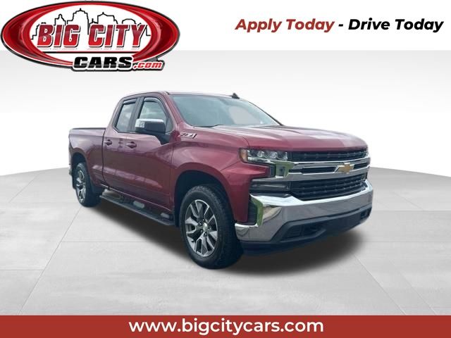 Cajun Red Tintcoat 2019 Chevrolet Silverado 1500 LT Double Cab 4WD Pickup Truck Four-Wheel Drive 8-Speed Automatic