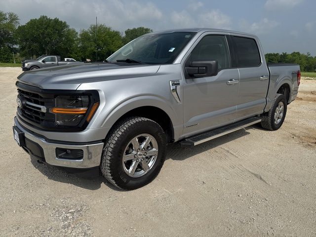 Iconic Silver Metallic 2025 Ford F-150 Pickup Truck Four-Wheel Drive Automatic