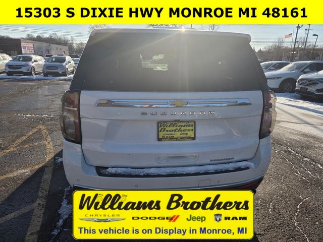 2023 Chevrolet Suburban Premier - Summit White exterior view 4