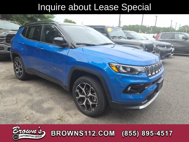 Hydro Blue Pearlcoat 2026 Jeep Compass SUV / Crossover Four-Wheel Drive 8-Speed Automatic