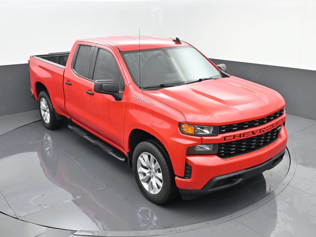 2021 Red Hot Chevrolet Silverado 1500 Custom 4X4 Truck