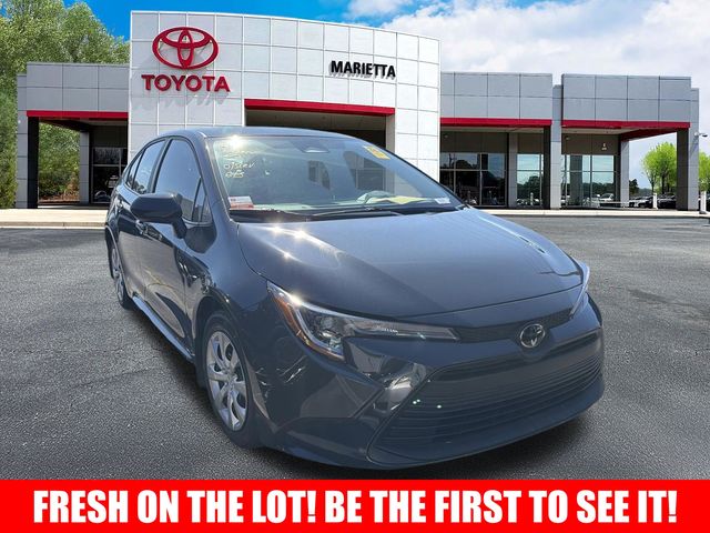 Underground 2025 Toyota Corolla LE FWD Sedan Front-Wheel Drive Continuously Variable Transmission