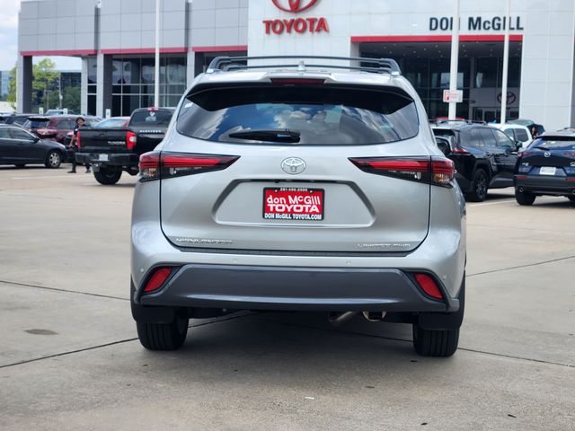 2025 Toyota Highlander Limited Silver at Gullo Toyota
