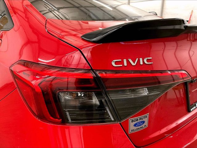 2022 Honda Civic Sport Red at Bob Ruth Ford