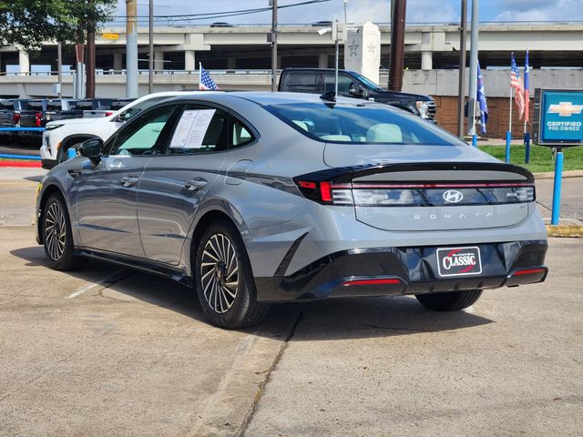 2025 Hyundai Sonata Hybrid SEL Blue at Baytown Hyundai