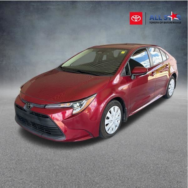 Red (Ruby Flare Pearl) 2024 Toyota Corolla Sedan Front-Wheel Drive Continuously Variable Transmission