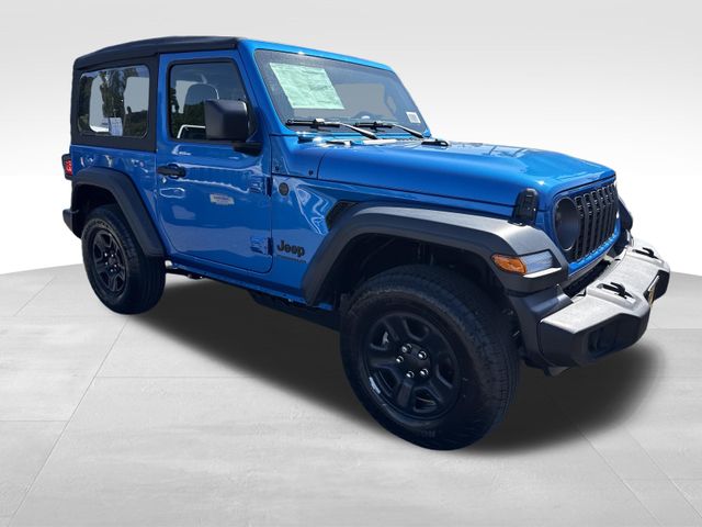 Hydro Blue Pearl Coat 2026 Jeep Wrangler SUV / Crossover Four-Wheel Drive 6-Speed Manual