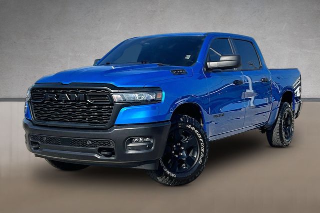 Hydro Blue Pearlcoat 2025 RAM 1500 Pickup Truck Four-Wheel Drive 8-Speed Automatic