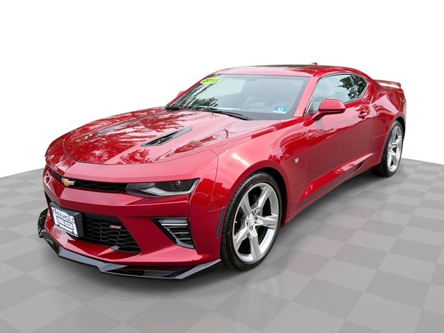 Garnet Red Tintcoat 2018 Chevrolet Camaro Coupe Rear-Wheel Drive 8-Speed Automatic