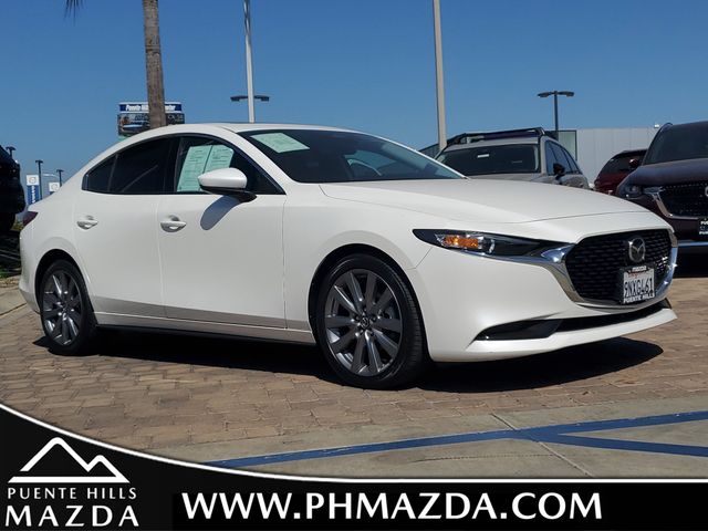 Snowflake White Pearl 2024 Mazda MAZDA3 2.5 S Preferred Sedan FWD Sedan Front-Wheel Drive 6-Speed Automatic