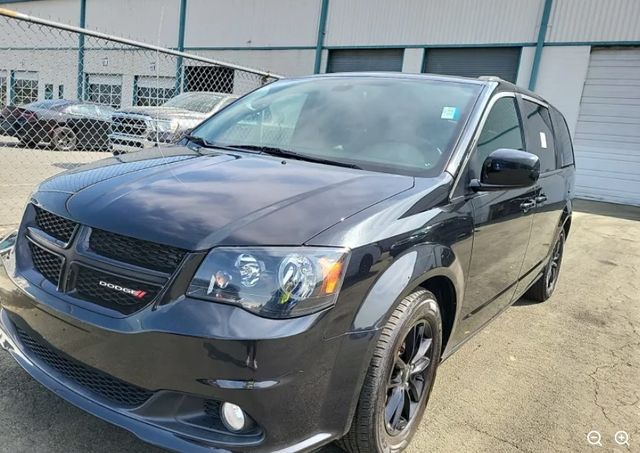 Brilliant Black Crystal Pearlcoat 2019 Dodge Grand Caravan GT FWD Minivan Front-Wheel Drive 6-Speed Automatic