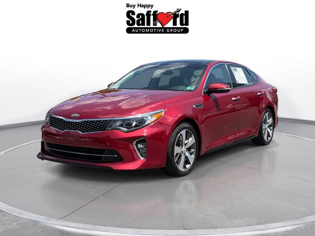 Red 2018 Kia Optima Sedan Front-Wheel Drive 6-Speed Automatic