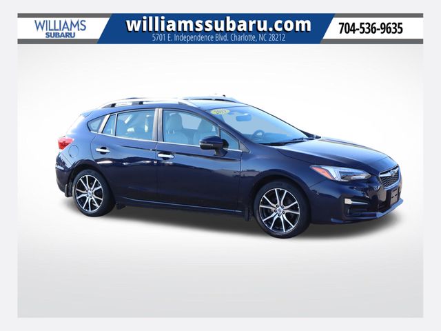 Dark Blue Pearl 2019 Subaru Impreza Hatchback All-Wheel Drive 7-Speed CVT