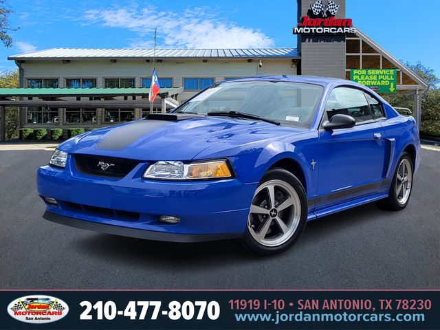 Sonic Blue Clearcoat Metallic 2003 Ford Mustang Mach 1 Coupe RWD Convertible 4-Speed Automatic Overdrive