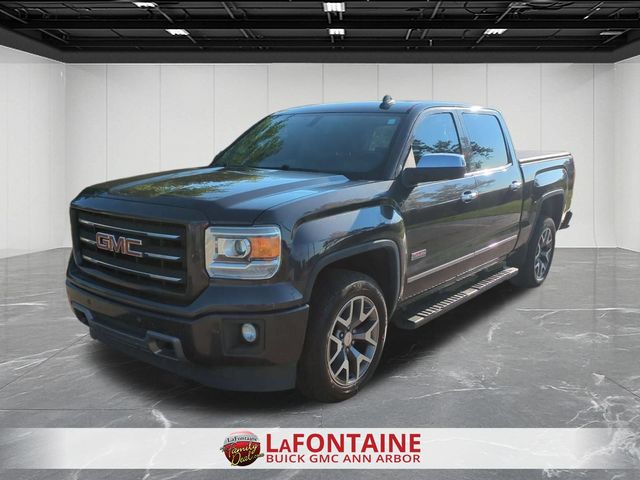 Gray (Iridium Metallic) 2015 GMC Sierra 1500 Pickup Truck Four-Wheel Drive 6-Speed Automatic Overdrive