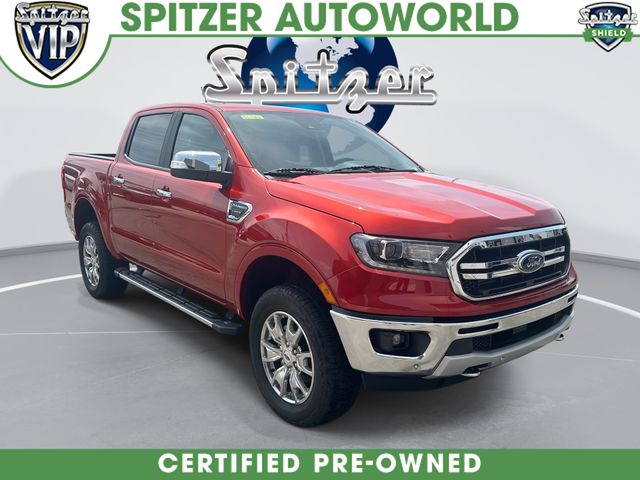 Chili Pepper Red 2022 Ford Ranger Pickup Truck Four-Wheel Drive Automatic