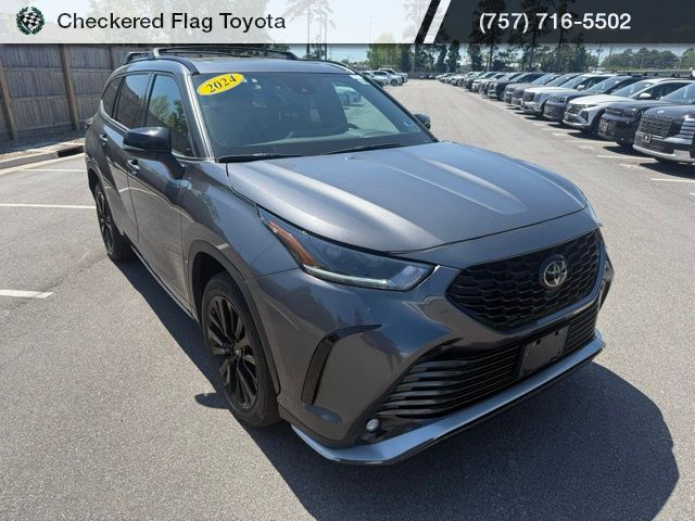Magnetic Gray Metallic 2024 Toyota Highlander XSE AWD SUV / Crossover All-Wheel Drive 8-Speed Automatic