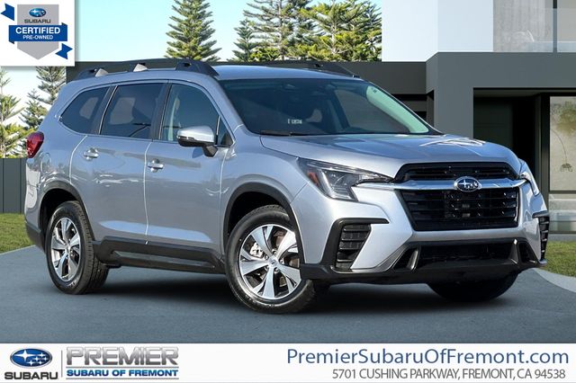 Ice Silver Metallic 2023 Subaru Ascent Premium 8-Passenger AWD SUV / Crossover All-Wheel Drive Continuously Variable Transmission